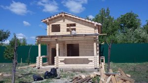 Фото проектов одноэтажных деревянные домов до 100 м2