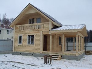 Дома из оцилиндрованного бревна
